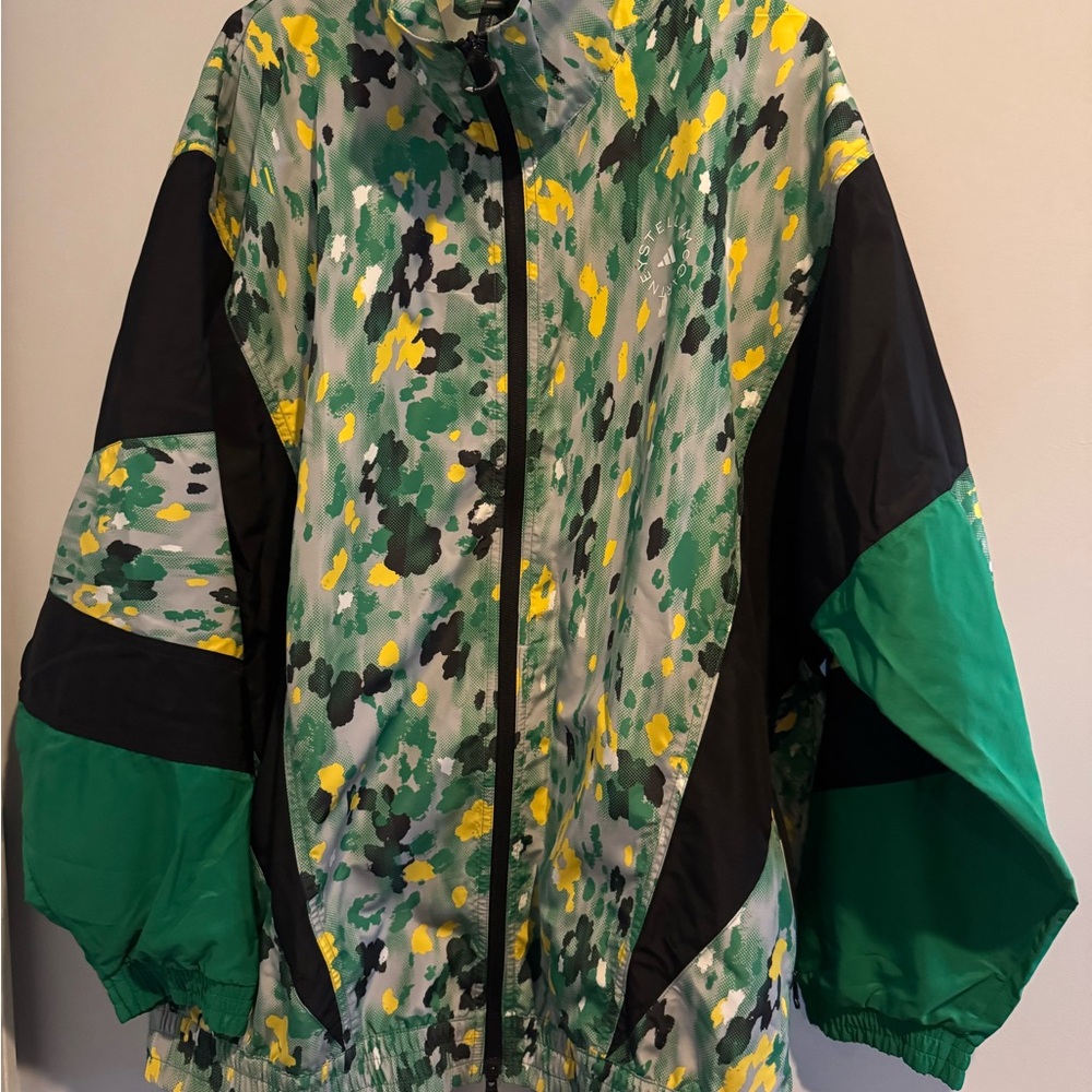 Adidas Stella McCartney Camo Jacket - Green, Yellow, Black